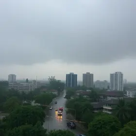 chuva forte no Grande Recife