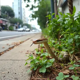 infestação de cobras no Recife