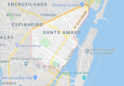 Bairro Santo Amaro Recife